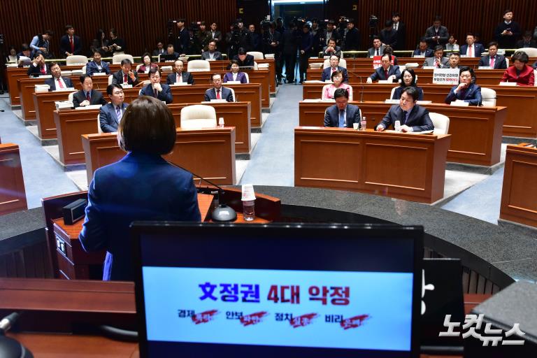 자유한국당 의원총회