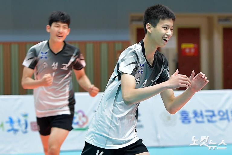 제31회 CBS배 배구대회 수성고 우승