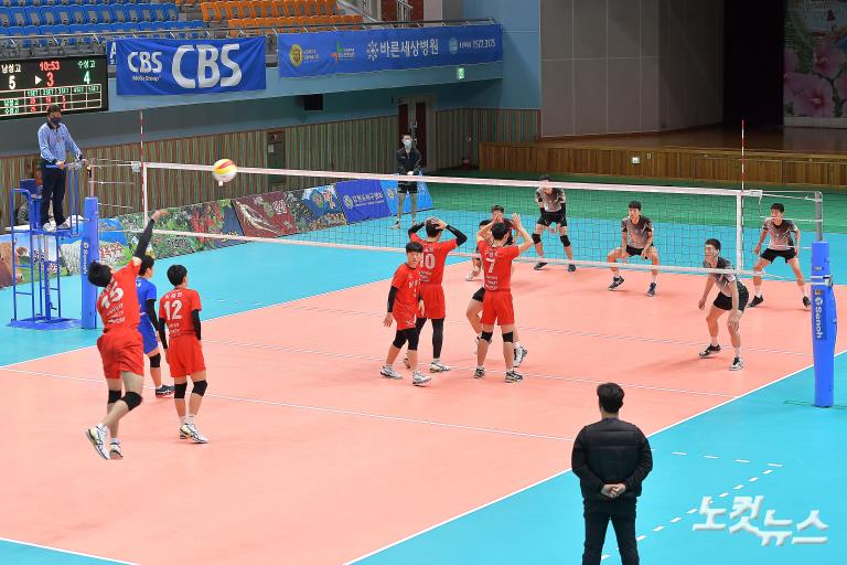 제31회 CBS배 배구대회 수성고 우승