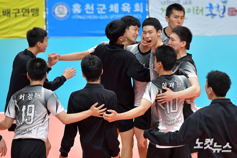 제31회 CBS배 배구대회 수성고 우승