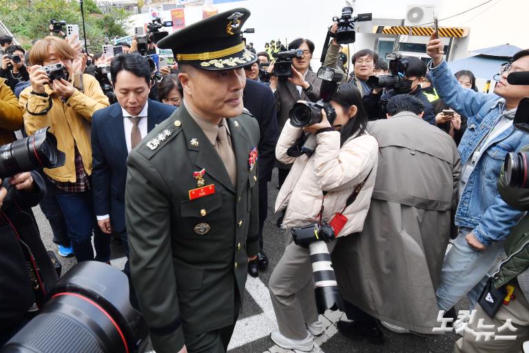 박정훈 대령, 오늘 항명 혐의 결심공판