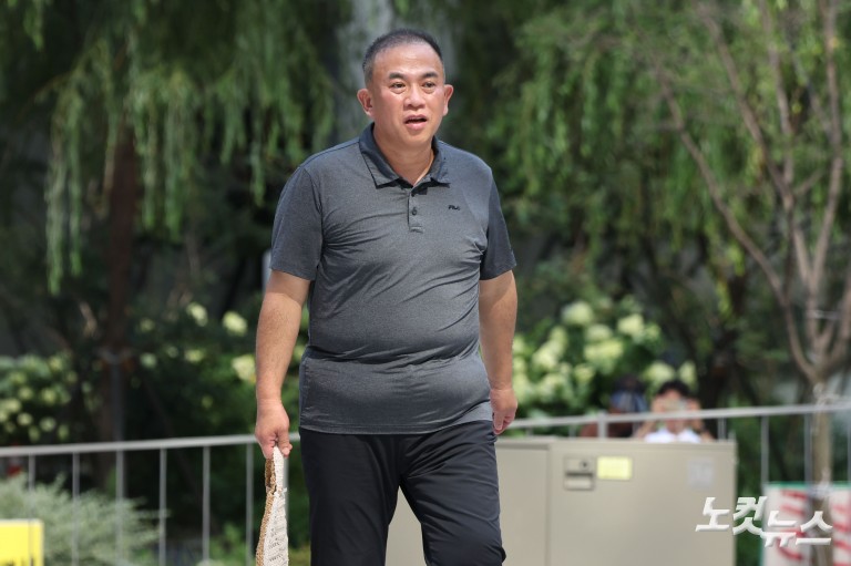 명태균, 김건희특검 이틀째 출석