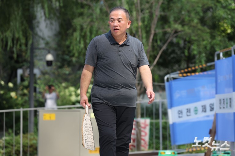 명태균, 김건희특검 이틀째 출석