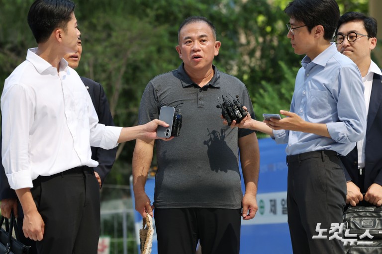 명태균, 김건희특검 이틀째 출석