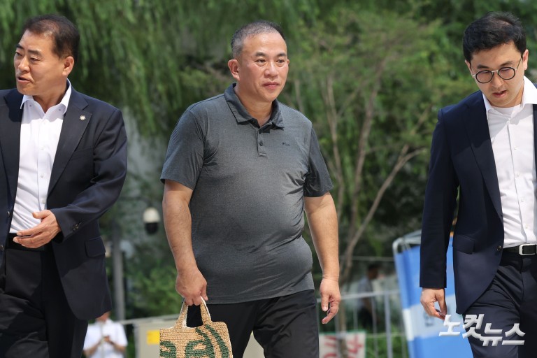 명태균, 김건희특검 이틀째 출석