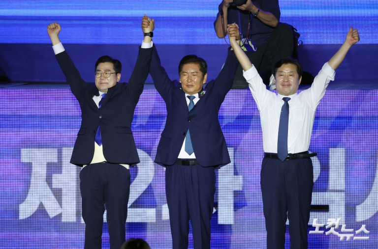 민주당 새 대표에 정청래 선출