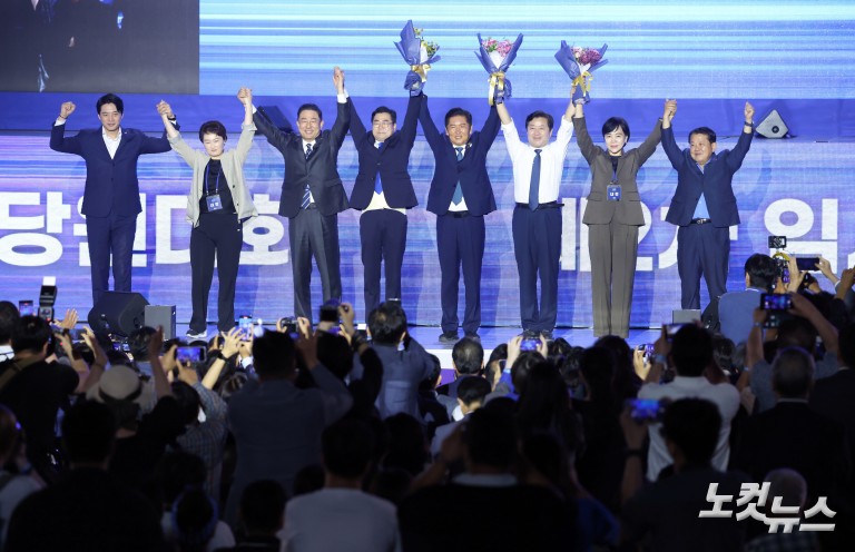 민주당 새 대표에 정청래 선출