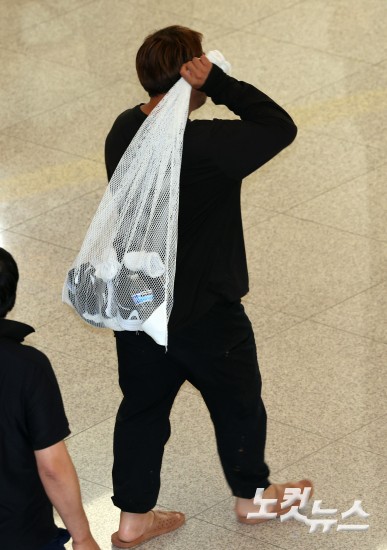 美구금 근로자 귀국