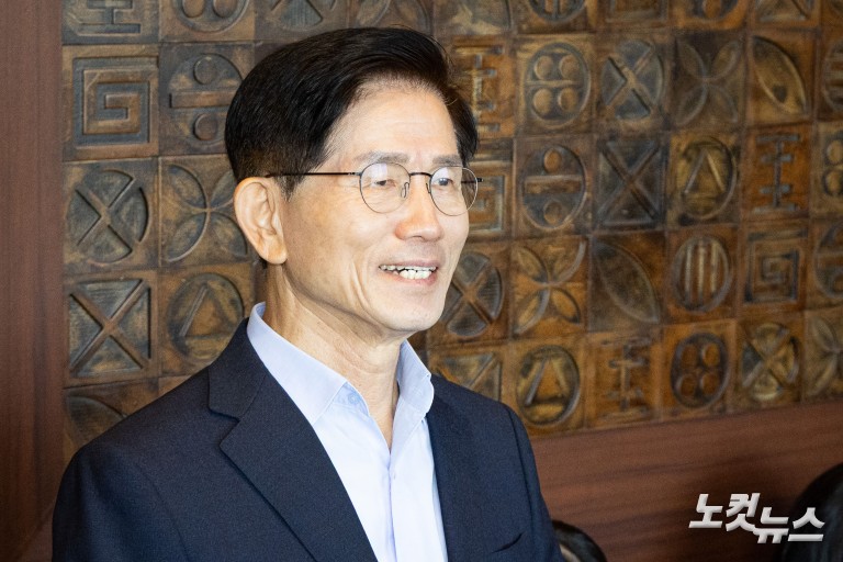 장동혁, 김문수와 오찬 회동