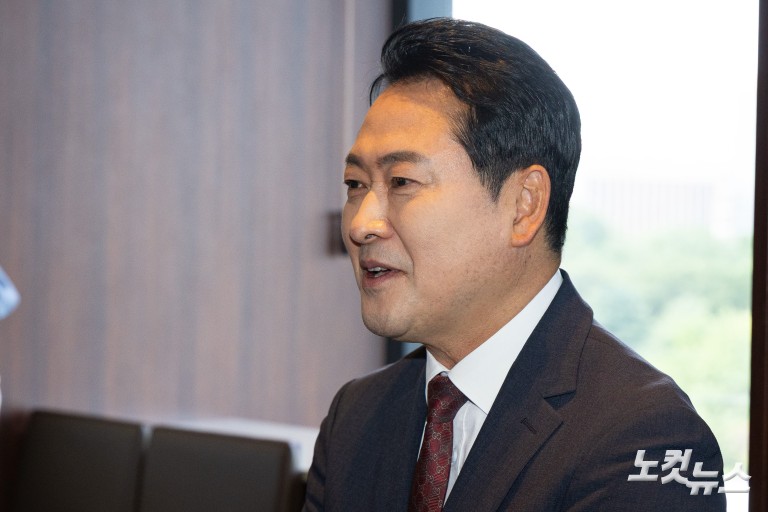 장동혁, 김문수와 오찬 회동