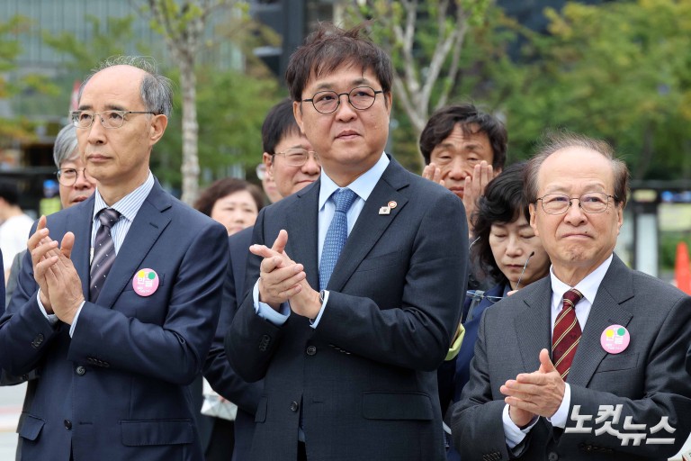 세종대왕 꽃 바치기 행사