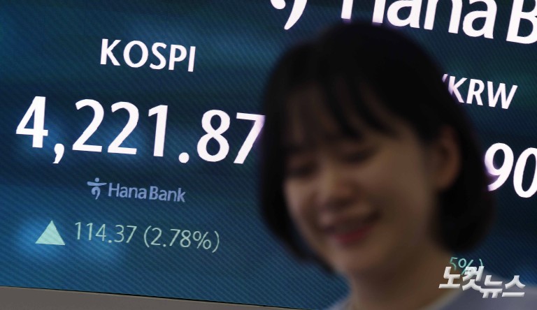 4200선 뚫은 코스피