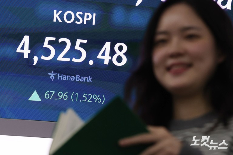 4500도 돌파한 코스피, 5000 시대 성큼