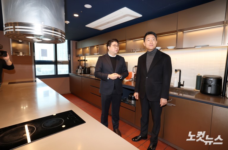 서울시장, 기업형 민간임대주택 현장 점검