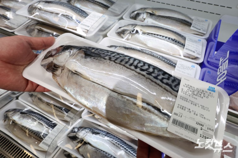 ‘金고등어’ 대형마트서 최대 60% 할인