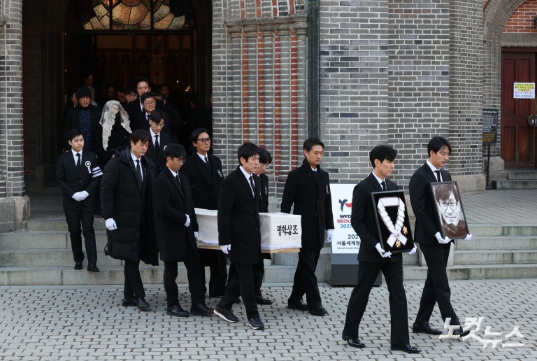 故 안성기, 마지막 가는 길