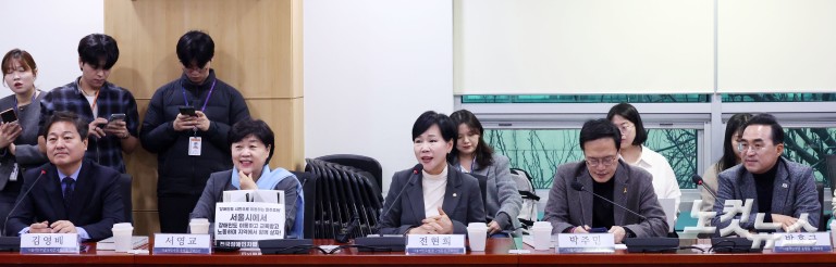 '전장연' 만난 민주당 서울시장 후보군