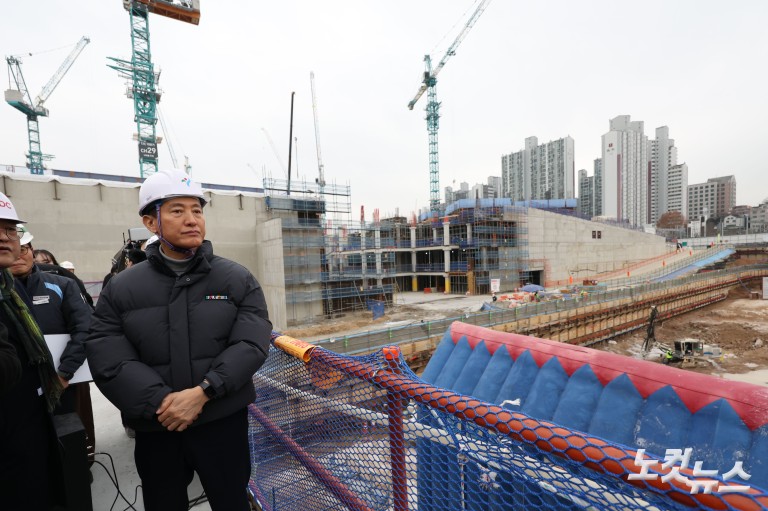 오세훈, 광운대역 물류부지 현장 점검
