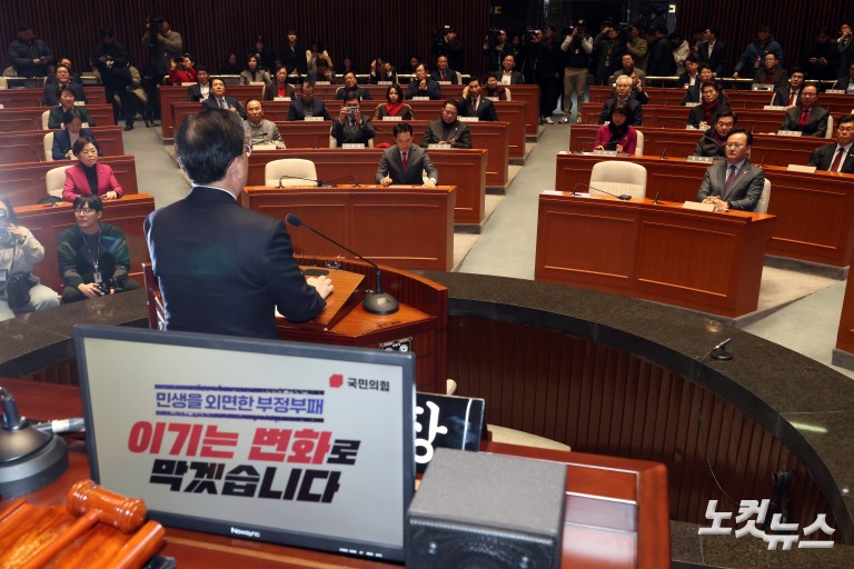 국민의힘 국회의원-당협위원장 연석회의 및 의원총회