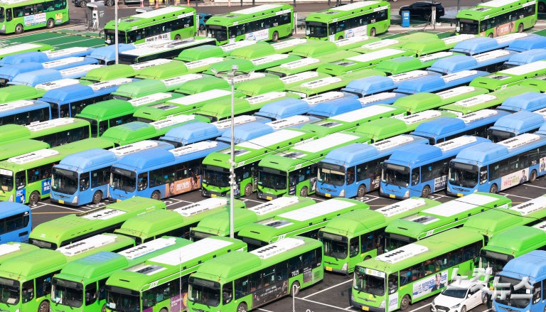 서울 시내버스 파업 이틀째