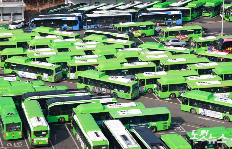 서울 시내버스 파업 이틀째