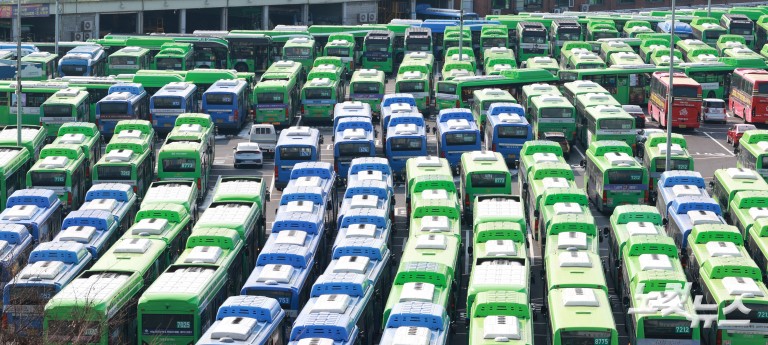 서울 시내버스 파업 이틀째