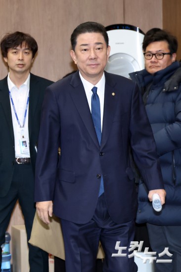 김병기, 입장발표 기자회견