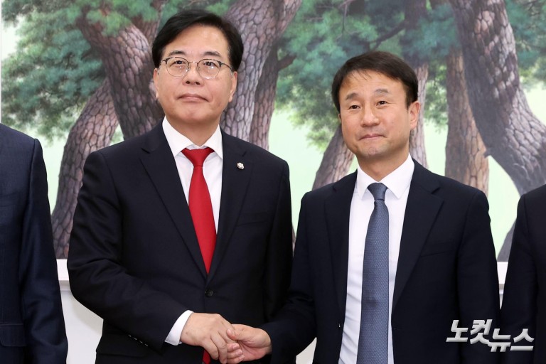 여야 원내대표 회동