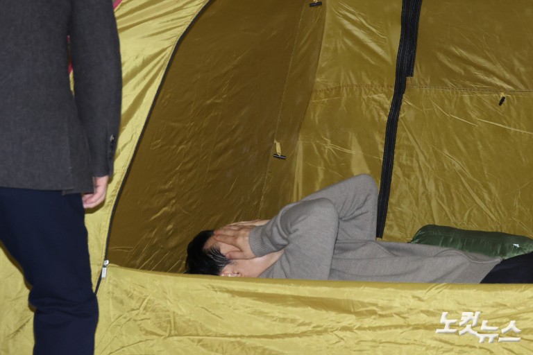 국민의힘 장동혁 대표 단식 6일차