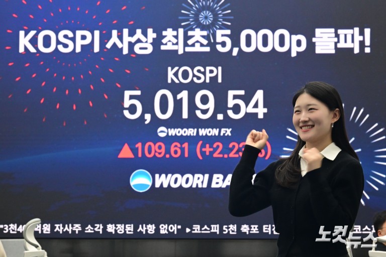 코스피 5000 시대 개막