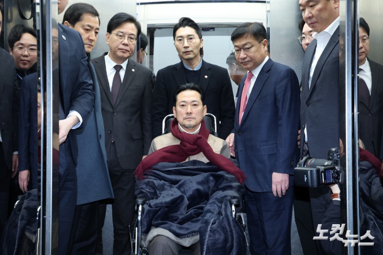 장동혁 대표, 단식 중단