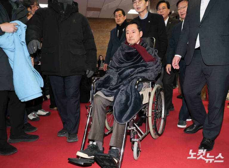 장동혁 대표, 단식 중단