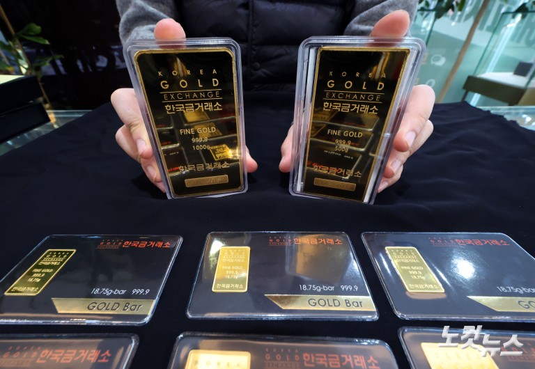 '금 한돈 백만원' 시대