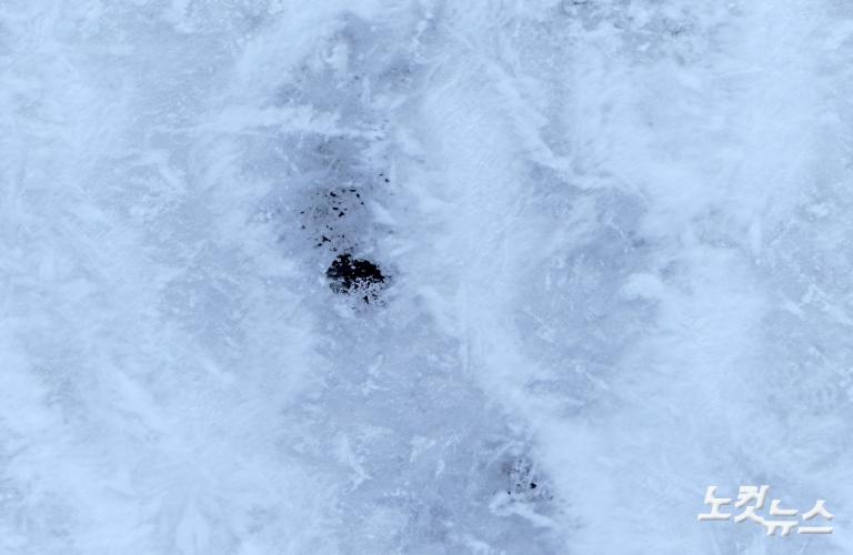 팔당호 얼려버린 북극한파