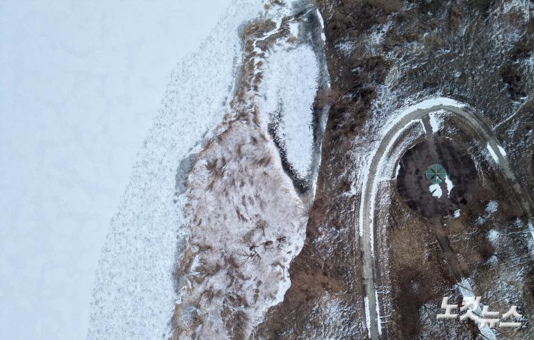 팔당호 얼려버린 북극한파