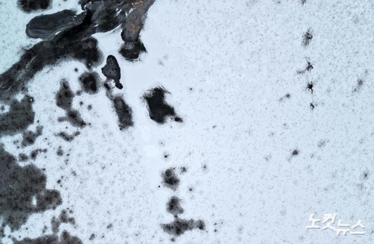 팔당호 얼려버린 북극한파