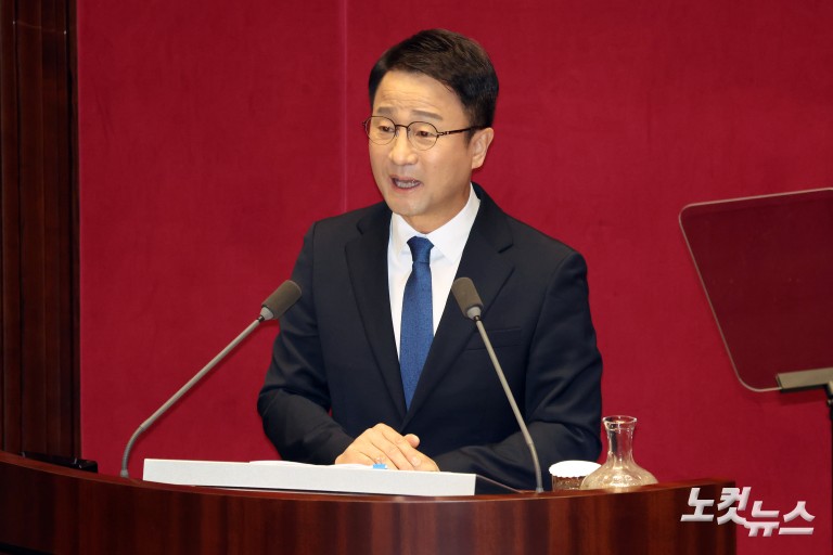 더불어민주당 한병도 원내대표, 교섭단체 대표연설