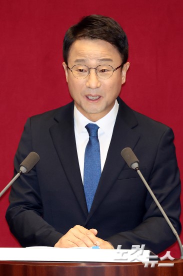 더불어민주당 한병도 원내대표, 교섭단체 대표연설