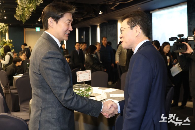 여야 대표, 한국노총 80주년 기념식 참석