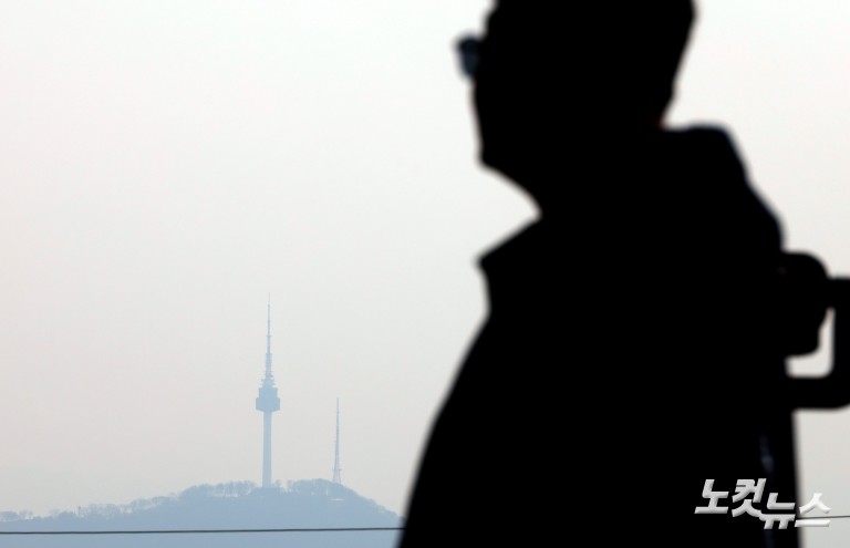 초미세먼지에 갇힌 서울