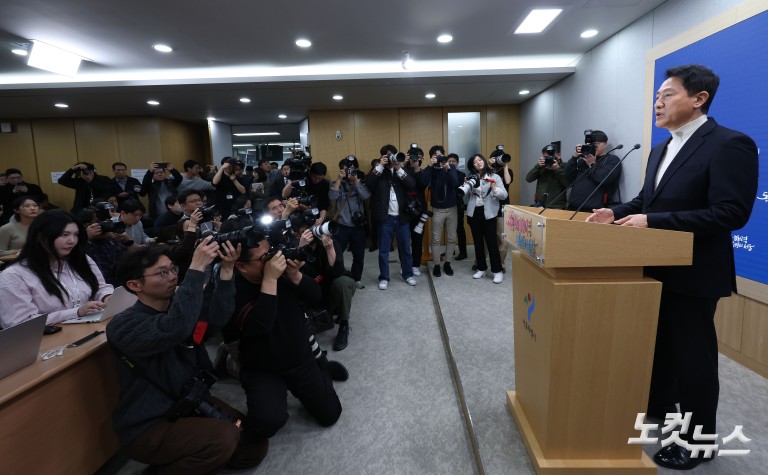 오세훈 "국민의힘 서울시장 후보 등록"