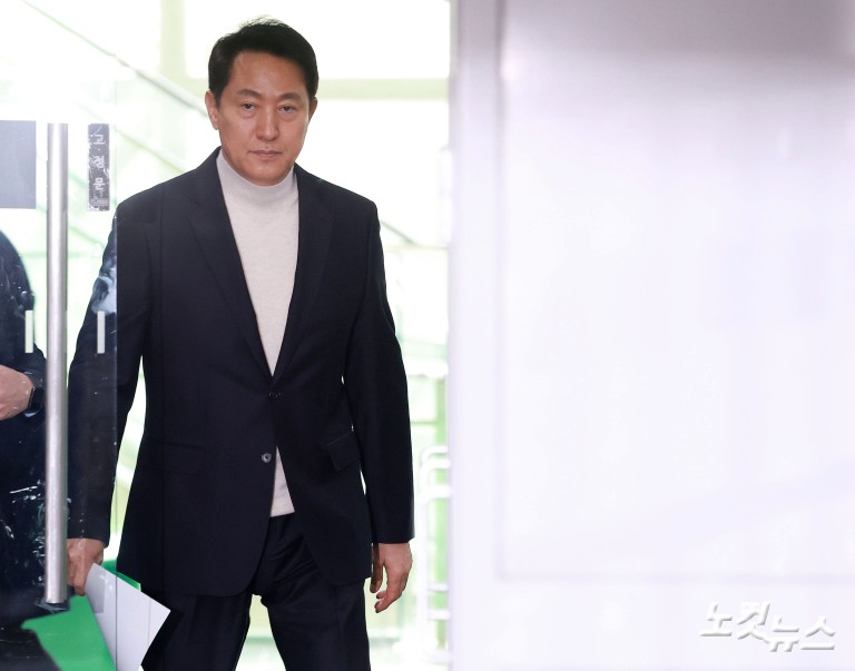 오세훈 "국민의힘 서울시장 후보 등록"