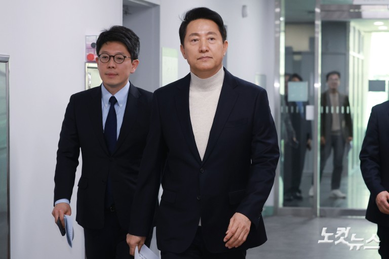 오세훈 "국민의힘 서울시장 후보 등록"