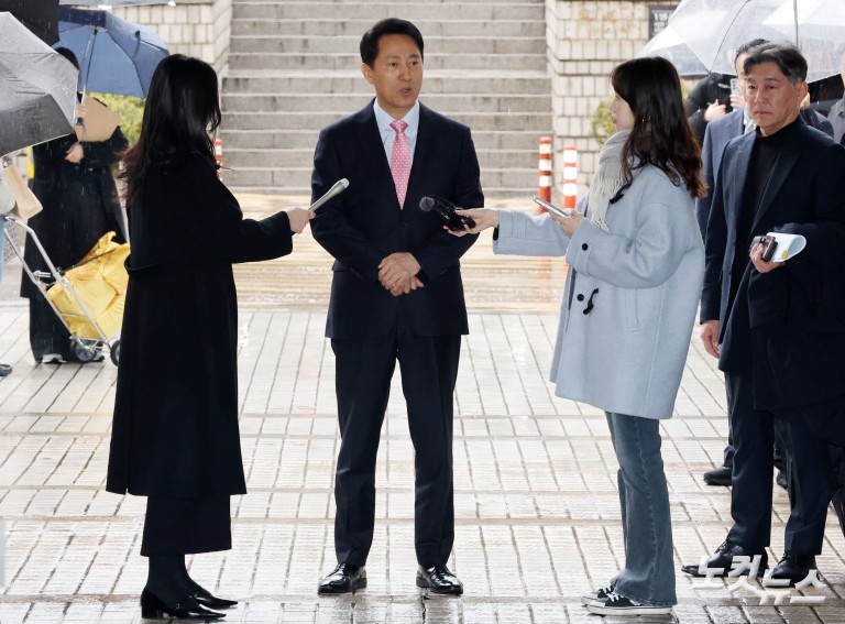 오세훈 '여론조사 비용 대납 의혹' 2차 공판