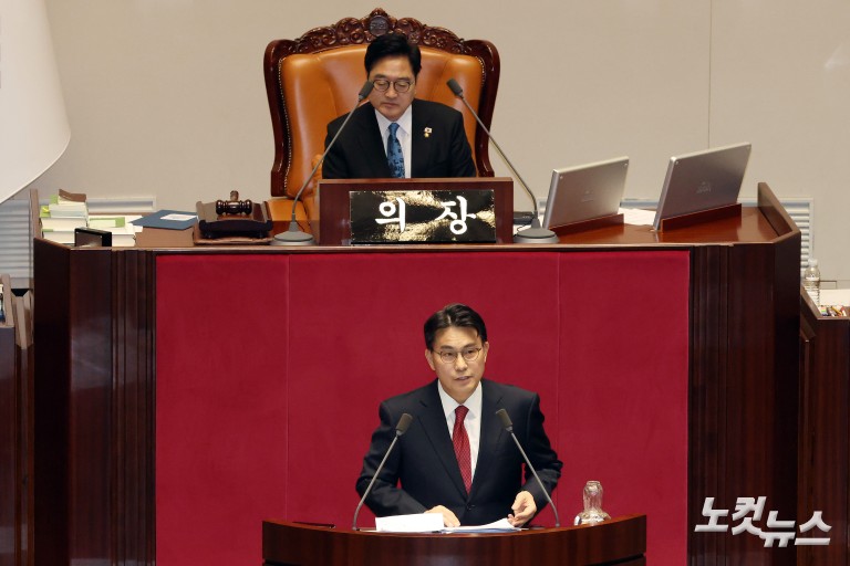 공소청법 본회의 상정, 국민의힘 필리버스터 시작