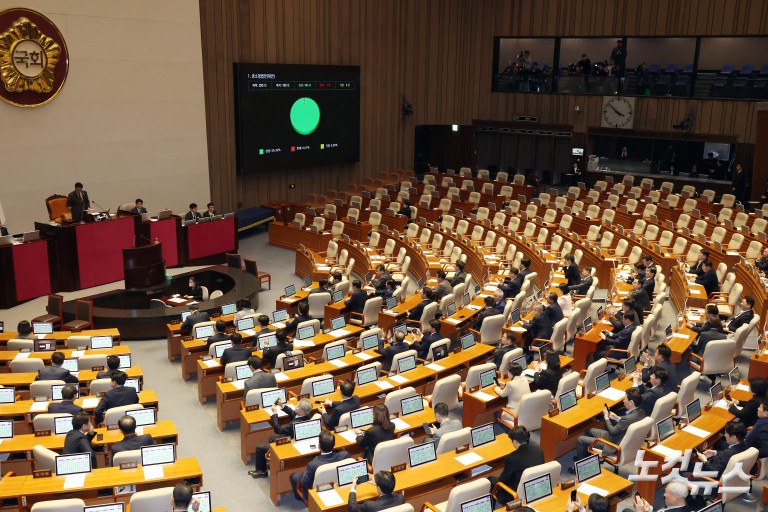 공소청법, 국회 본회의 가결