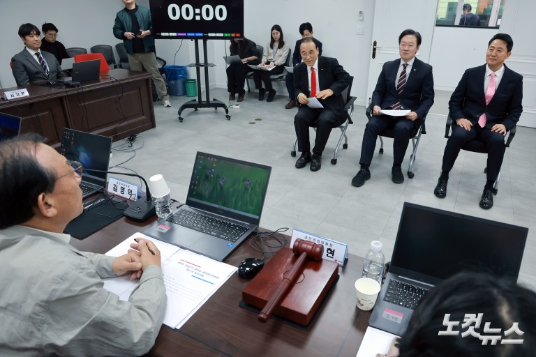 오세훈, 국민의힘 서울시장 후보 추가 면접