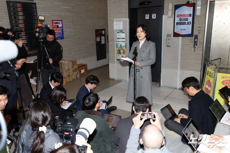 대구시장 컷오프 관련 입장 밝히는 이진숙