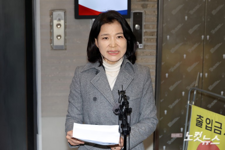 대구시장 컷오프 관련 입장 밝히는 이진숙