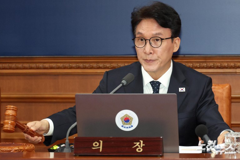 김민석, 임시국무회의 주재